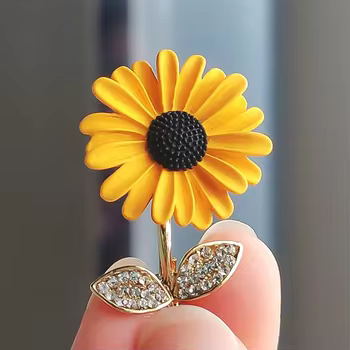 Sunflower Brooches - Image 2