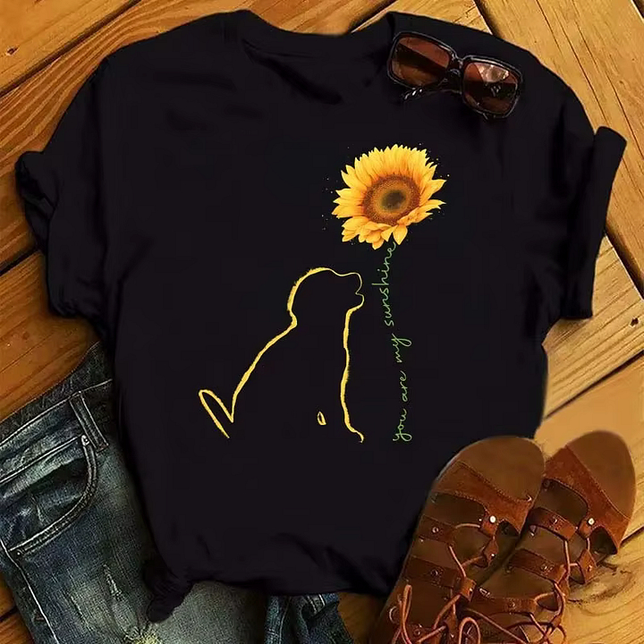 Sunflower Animals T-Shirt - Image 2