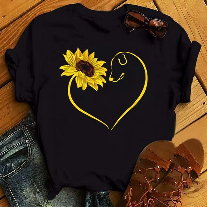 Sunflower Animals T-Shirt
