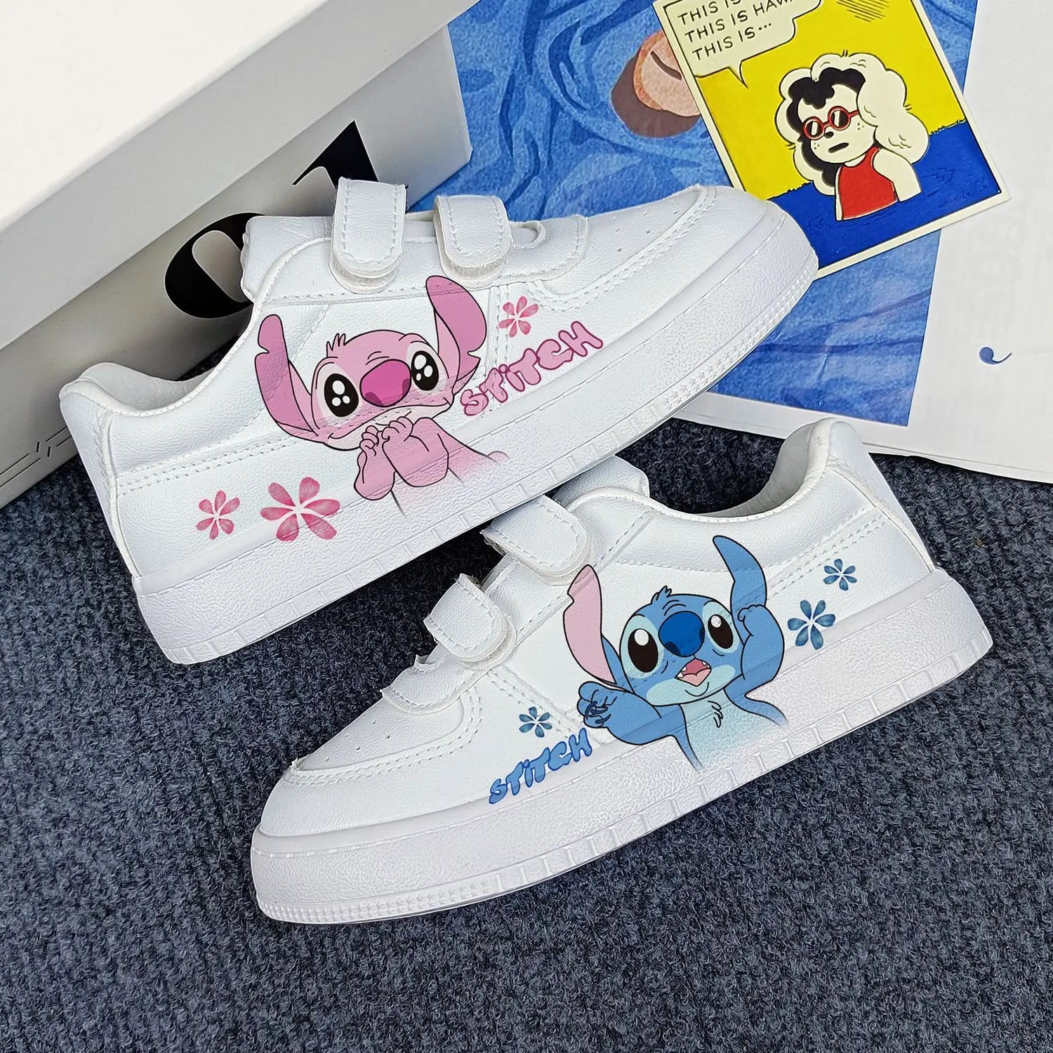 Lilo and clearance stitch tennis shoes